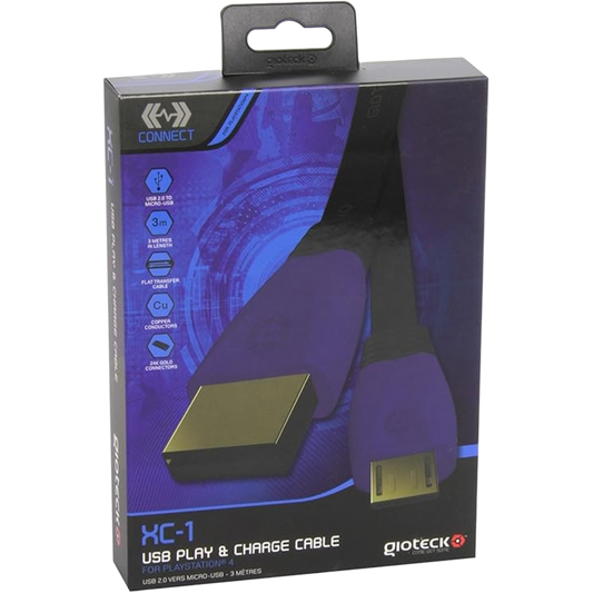 【PS4™用】USB PLAY & CHARGE CABLE