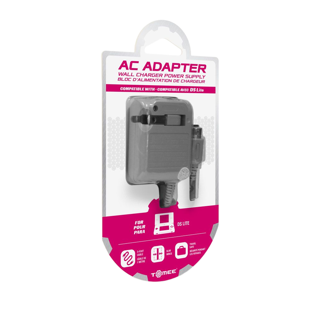 Tomee DS Lite™ 互換ACアダプター – 高品質充電アダプター – World