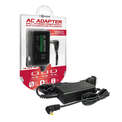 Tomee PSP®対応 ACアダプター – PSP 1000 / 2000 / 3000 高品質充電アダプター