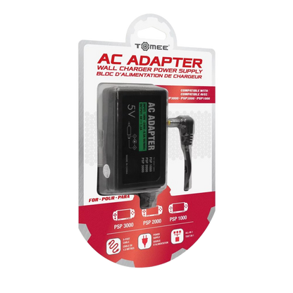Tomee PSP®対応 ACアダプター – PSP 1000 / 2000 / 3000 高品質充電アダプター