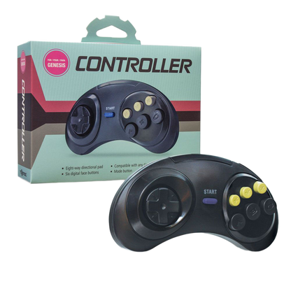 Tomee SEGA Genesis® Controller セガメガドライブ有線 6ボタン