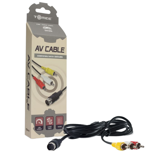 Tomee AV Cable – Sega Saturn®対応 高品質AVケーブル