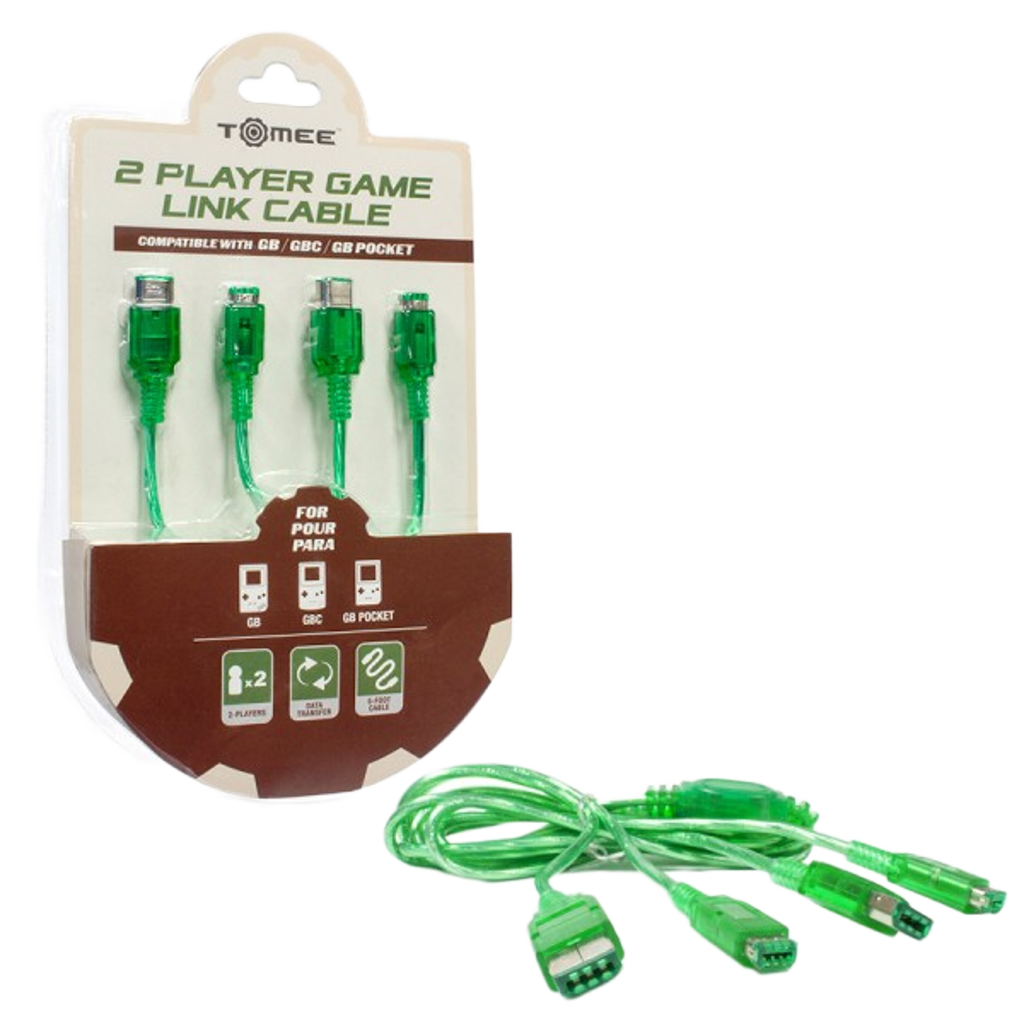 Tomee 2-Player Game Link Cable – Game Boy™ / Game Boy Color™ / Game Boy Pocket™  互換通信ケーブル