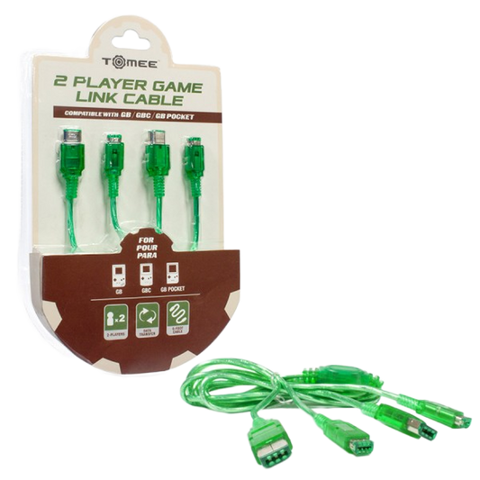 Tomee 2-Player Game Link Cable – Game Boy™ / Game Boy Color™ / Game Boy Pocket™  互換通信ケーブル