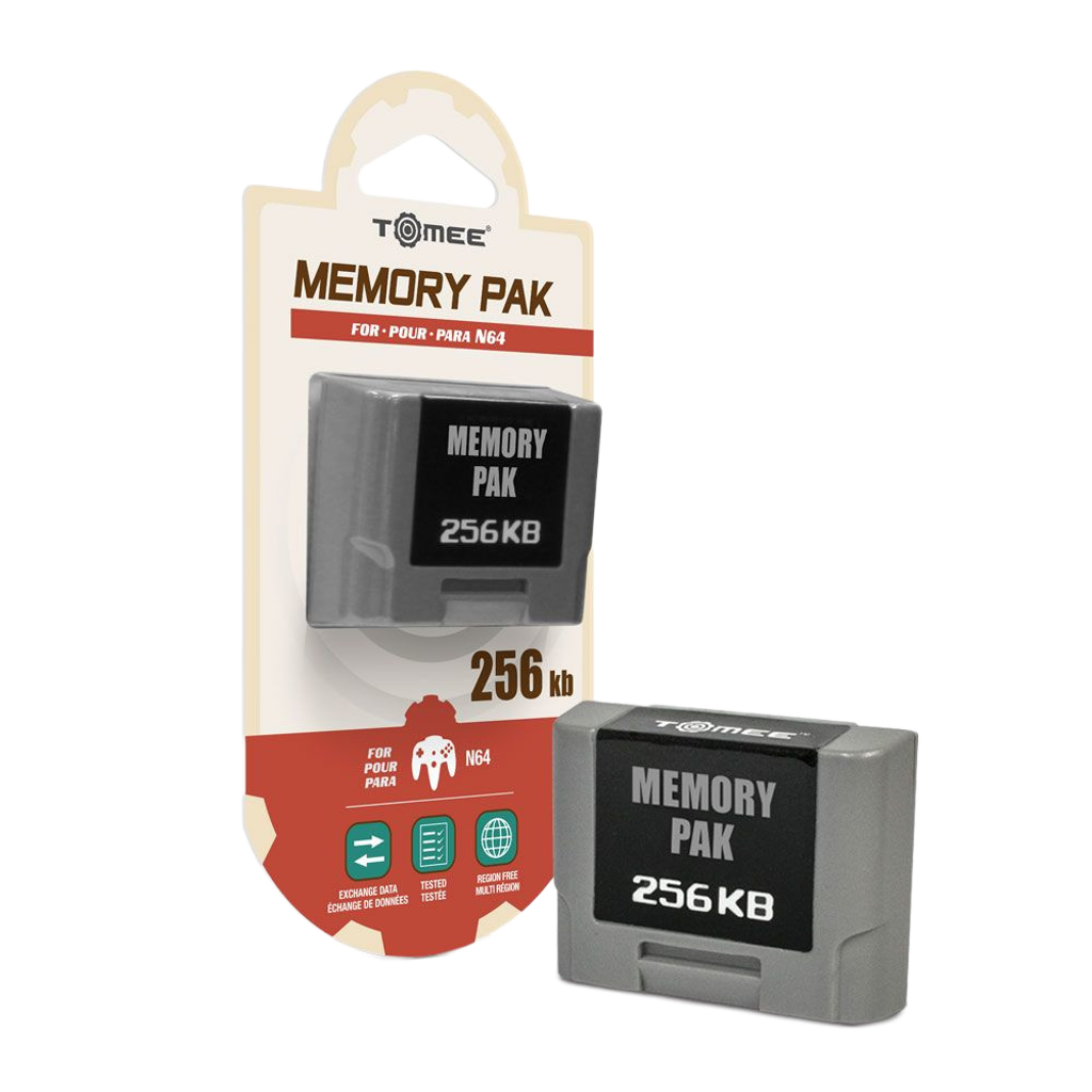 Tomee N64対応 256KB メモリーカード｜便利なバックアップ用メモリ