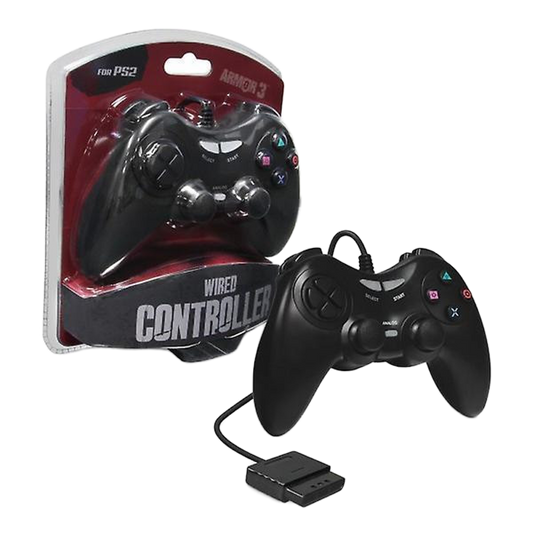 ARMOR3 PS2 Wired Controller / PS2 ゲームコントローラ 有線タイプ