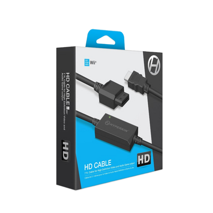 HYPERKIN HDケーブル for Wii®｜480p高画質対応｜HDテレビ用7フィート長ケーブル｜Wii®ゲームを鮮明な映像とクリアな音質で楽しむ｜互換性あり【Wii®専用周辺機器】