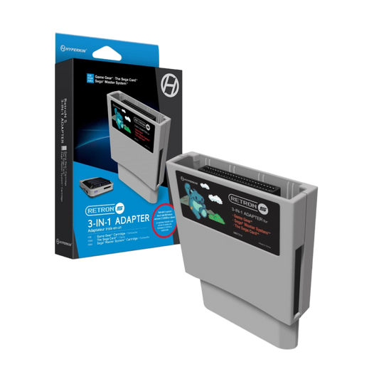 Hyperkin Retron 5用 3-in-1アダプター｜Game Gear® / Master System® / Master System®カード対応