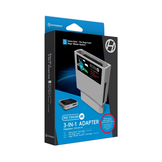 Hyperkin Retron 5用 3-in-1アダプター｜Game Gear® / Master System® / Master System®カード対応