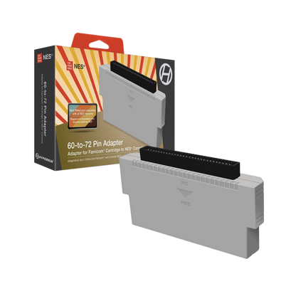 Hyperkin 60 to 72 Pin Adapter - ファミコン/NES用カートリッジ変換アダプター 日本のファミコンソフトをアメリカのNES本体で使用可能