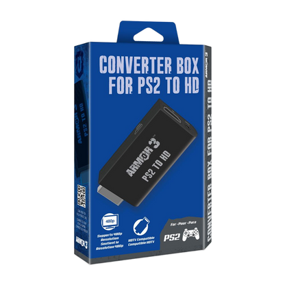 Armor3 コンバーターボックス for PlayStation 2® to HDMI｜PS2®のAV信号をHDMI出力へ変換｜高画質でレトロゲームを再現