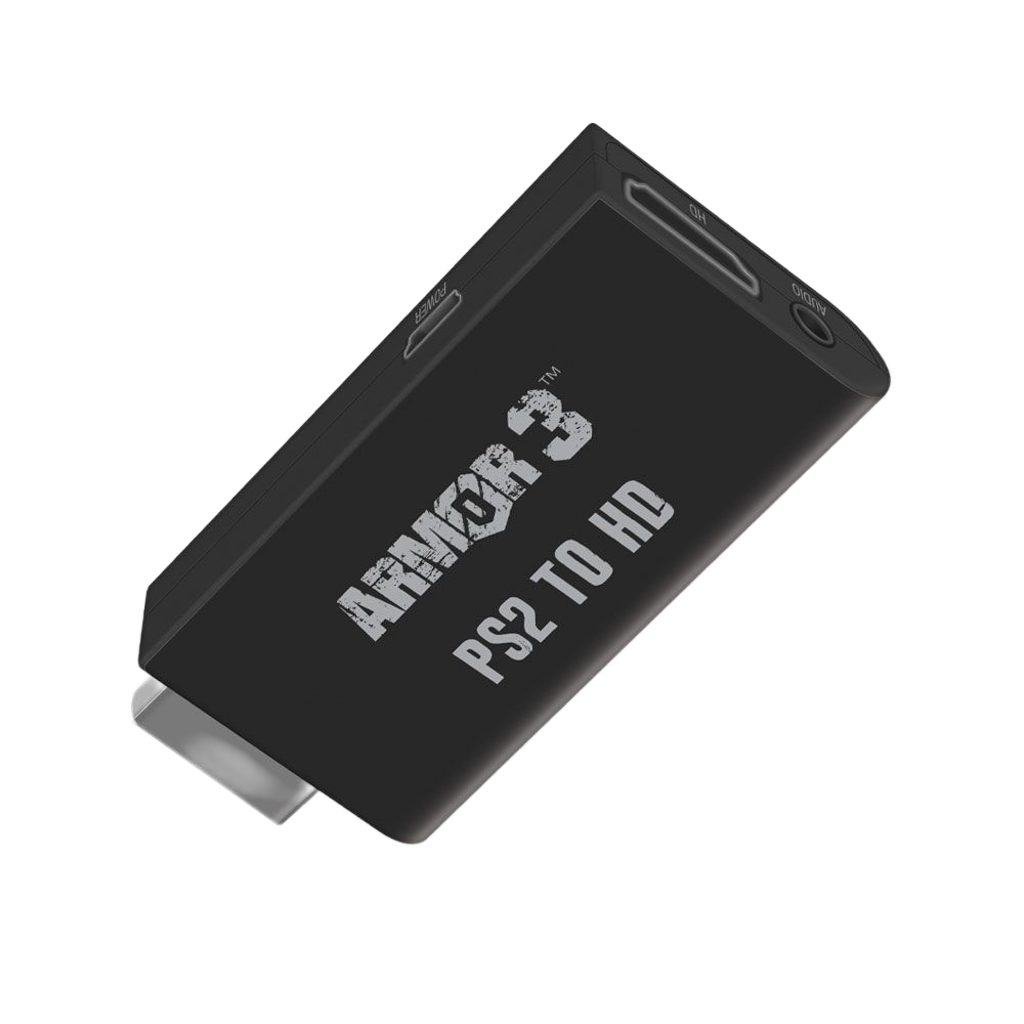 Armor3 コンバーターボックス for PlayStation 2® to HDMI｜PS2®のAV信号をHDMI出力へ変換｜高画質でレトロゲームを再現