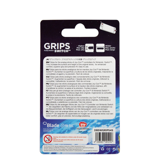 FR-TEC ドラゴンボール超 四星球デザイン アナログスティックカバー Nintendo Switch用 グリップ力向上