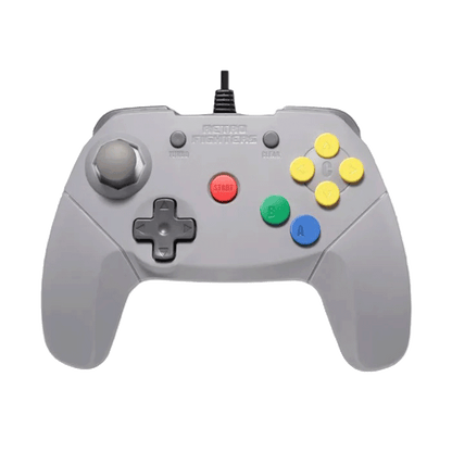 Retro Fighters Brawler64 Color Edition v2（ブロウラー64 カラーエディション v2）｜Nintendo 64専用 有線コントローラー 次世代N64ゲームパッド エルゴノミクス2ハンドル設計 デュアルZトリガー ターボ機能 Rumble Pak・Memory Pak対応 10フィートロングケーブル 全4色