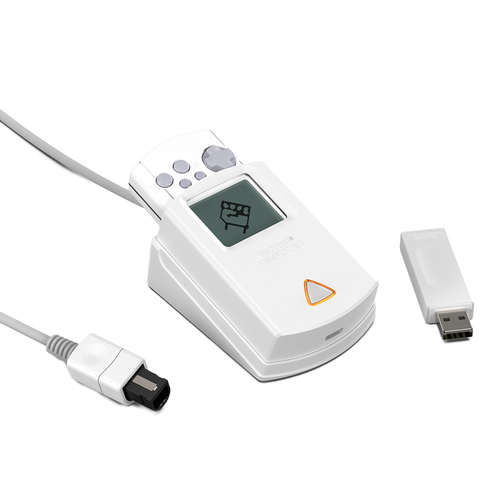 【在庫あり/発売中!】D6 Wireless Controller for Dreamcast™【ホワイト】– 究極の6ボタンワイヤレスコントローラー！次世代ワイヤレス技術 × クラシックな操作性！レトロゲーマー必見の必携アイテム！