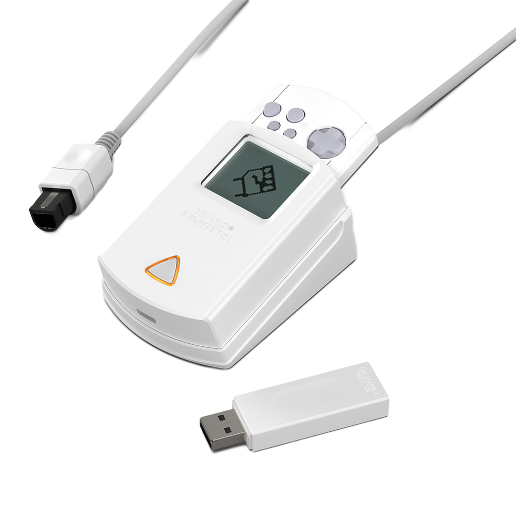 【在庫あり/発売中!】D6 Wireless Controller for Dreamcast™【ホワイト】– 究極の6ボタンワイヤレスコントローラー！次世代ワイヤレス技術 × クラシックな操作性！レトロゲーマー必見の必携アイテム！