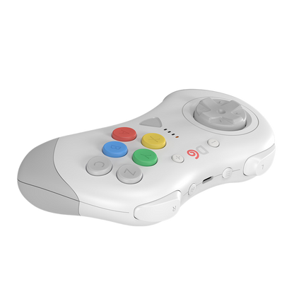 【在庫あり/発売中!】D6 Wireless Controller for Dreamcast™【ホワイト】– 究極の6ボタンワイヤレスコントローラー！次世代ワイヤレス技術 × クラシックな操作性！レトロゲーマー必見の必携アイテム！