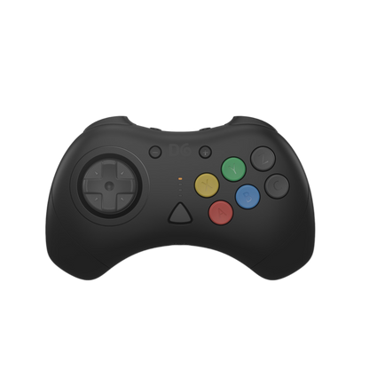 【発売中!】D6 Wireless Controller for Dreamcast™【ブラック】– 究極の6ボタンワイヤレスコントローラー！次世代ワイヤレス技術 × クラシックな操作性！レトロゲーマー必見の必携アイテム！