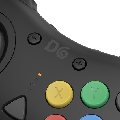 【発売中!】D6 Wireless Controller for Dreamcast™【ブラック】– 究極の6ボタンワイヤレスコントローラー！次世代ワイヤレス技術 × クラシックな操作性！レトロゲーマー必見の必携アイテム！