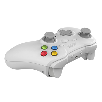 Retro Fighters Hunter 360 ワイヤレスコントローラー PC / Xbox 360 対応 ホールエフェクトセンサー搭載 2.4GHz 無線 USB-C充電 ドリフト防止 ホワイト