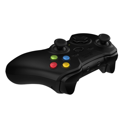 Retro Fighters Hunter 360 ワイヤレスコントローラー PC / Xbox 360 対応 ホールエフェクトセンサー搭載 2.4GHz 無線 USB-C充電 ドリフト防止 ブラック
