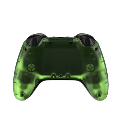 Retro Fighters Hunter 360 ワイヤレスコントローラー PC / Xbox 360 対応 ホールエフェクトセンサー搭載 2.4GHz 無線 USB-C充電 ドリフト防止 クリアグリーン