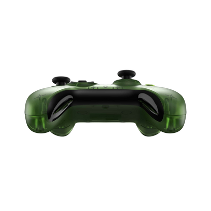 Retro Fighters Hunter 360 ワイヤレスコントローラー PC / Xbox 360 対応 ホールエフェクトセンサー搭載 2.4GHz 無線 USB-C充電 ドリフト防止 クリアグリーン