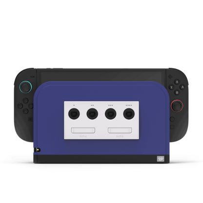 Retro Fighters Battle Dock for Switch2｜Nintendo Switch 2用 GameCube コントローラーアダプター 4ポート接続 超低遅延 交換式フェイスプレート4色付属 [BATTLEDOCK]