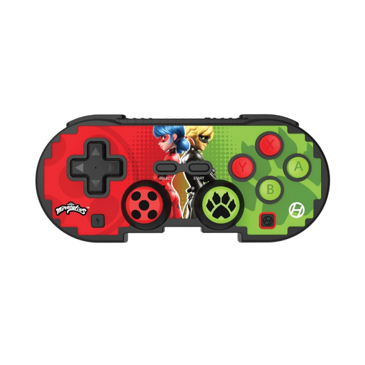 Hyperkin ピクセルアート Bluetooth ワイヤレスゲームコントローラー｜公式ミラキュラス レディバグ＆シャノワール エディション