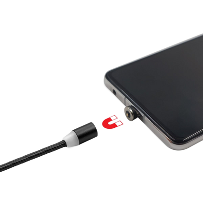 Hyperkin Armor3™ マグネット式充電ケーブルセット ブラック（USB Type-C &amp; Micro USB） – 6ピース