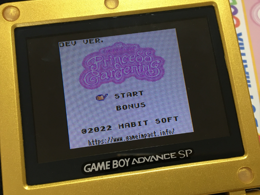 ゲームインパクト プリンセスガーデニングGB  ゲームボーイカラー専用ソフト【2個以上まとめ買い送料無料対象商品】
