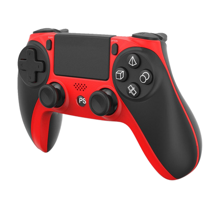 【SALE】PS4専用 ワイヤレス ゲームコントローラ レッド/ Wireless Game Controller For PS4 RED サードパーティー社製