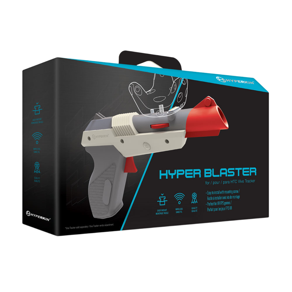 Hyperkin Hyper Blaster - HTC Vive Tracker対応 シューティングガン | リアルな振動フィードバックでVR体験を強化 | Arizona SunshineやDuck Season対応 | 快適デザイン＆簡単セットアップ