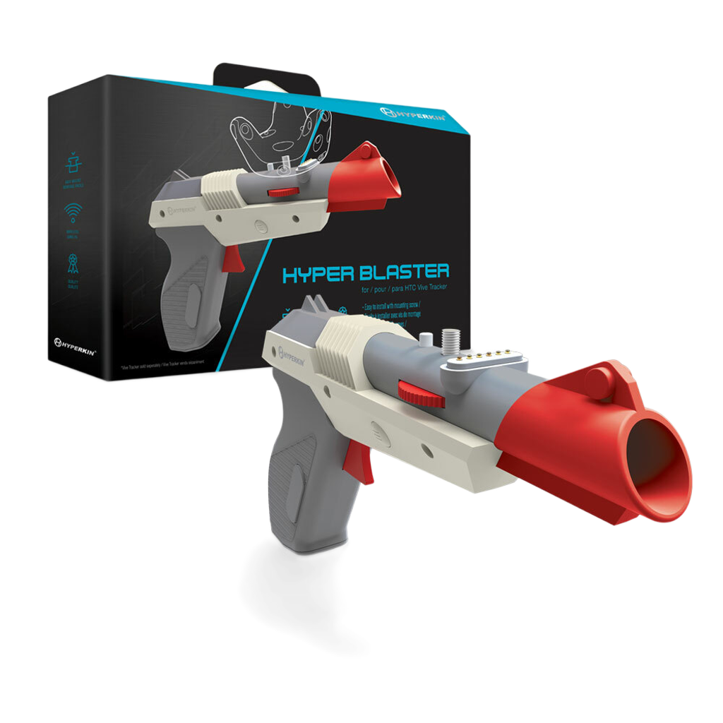 Hyperkin Hyper Blaster - HTC Vive Tracker対応 シューティングガン | リアルな振動フィードバックでVR体験を強化 | Arizona SunshineやDuck Season対応 | 快適デザイン＆簡単セットアップ