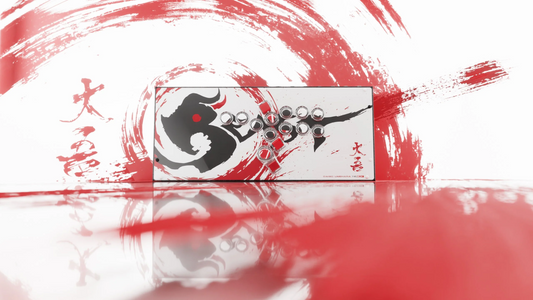 Hit Box PC Beast Box｜PC専用 梅原大吾コラボ 全ボタン式アーケードコントローラー C.O.M.B.O.サイレントボタン搭載 0.3mm高速反応 27mmスリム設計 FGCアダプター対応【予約品】【7月1日出荷予定】