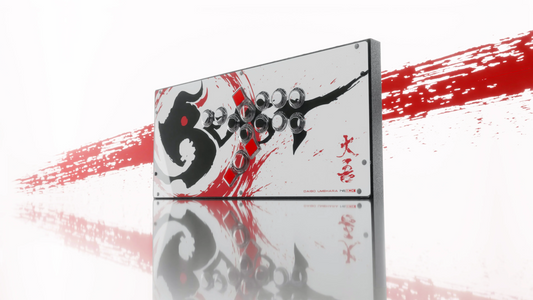 Hit Box PC Beast Box｜PC専用 梅原大吾コラボ 全ボタン式アーケードコントローラー C.O.M.B.O.サイレントボタン搭載 0.3mm高速反応 27mmスリム設計 FGCアダプター対応【予約品】【7月1日出荷予定】