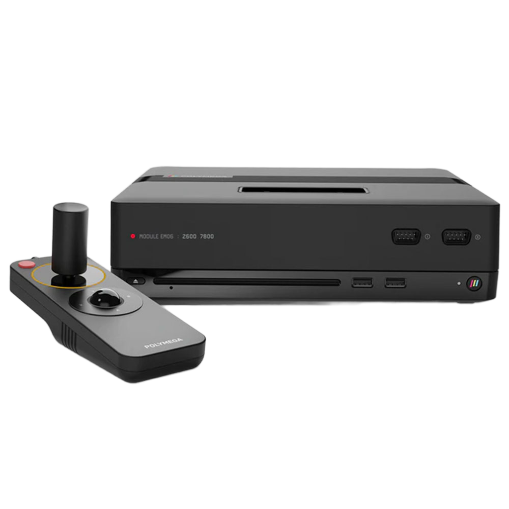 【予約品】Polymega EM06 Proモジュールセット｜Atari2600・7800対応互換機 レトロゲーム拡張モジュール｜PR06 USBジョイスティック付属｜Polymega本体専用