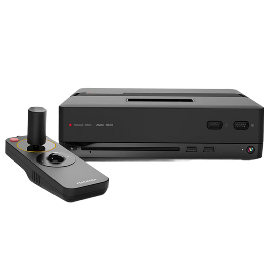 【予約品】Polymega EM06 Proモジュールセット｜Atari2600・7800対応互換機 レトロゲーム拡張モジュール｜PR06 USBジョイスティック付属｜Polymega本体専用
