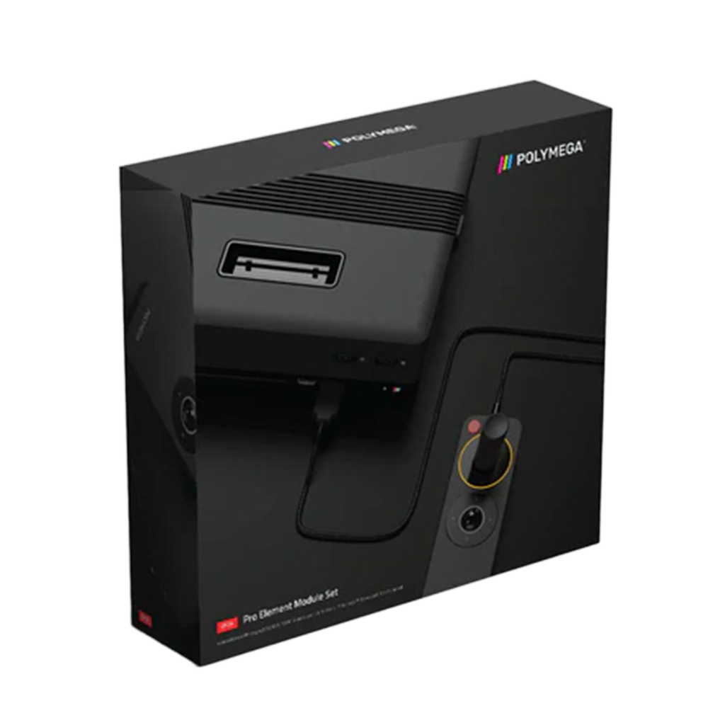 【予約品】Polymega EM06 Proモジュールセット｜Atari2600・7800対応互換機 レトロゲーム拡張モジュール｜PR06 USBジョイスティック付属｜Polymega本体専用