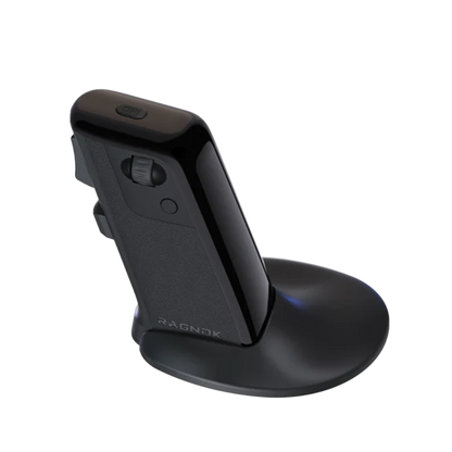 【予約品】Ragnok FireGrip ゲーミングマウス ガンマウス 銃型 FPS TPS ｜PC対応（有線/2.4G）｜12000DPI PixArt 3311｜振動＆ラピッドファイア｜交換トリガー ブラック【FireGrip Barrel Kit 付属】【送料無料】