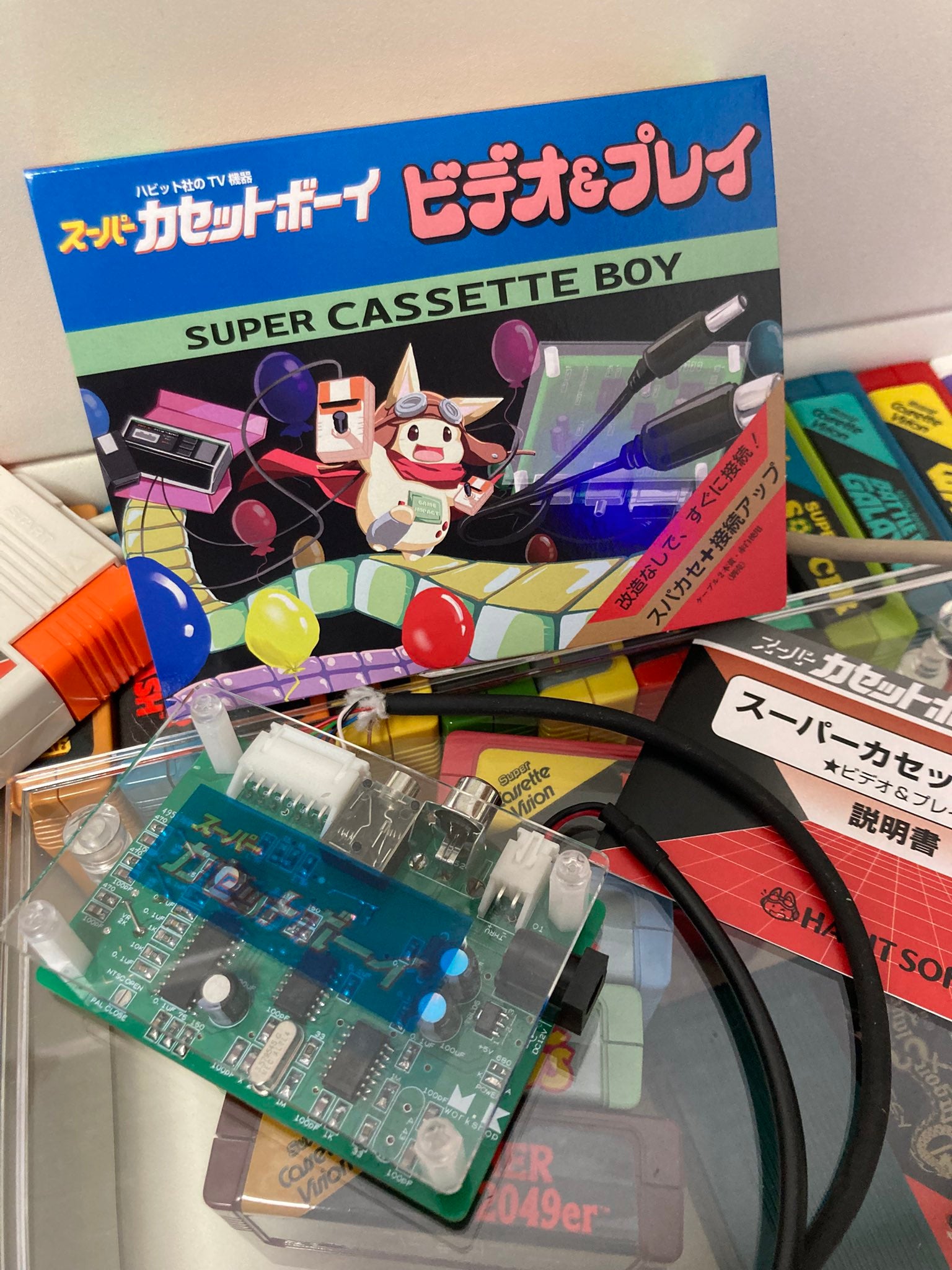 ゲームインパクト スーパーカセットボーイ 【2個以上まとめ買い送料