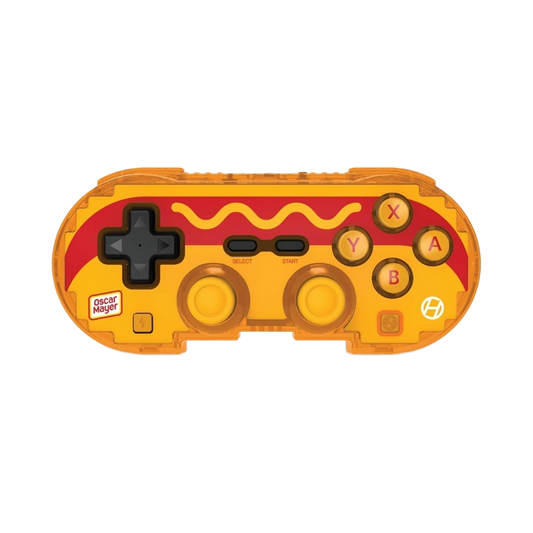 Hyperkin 限定版 ピクセルアート Bluetooth ワイヤレスゲームコントローラー｜公式オスカーマイヤー（ホットドッグ）エディション