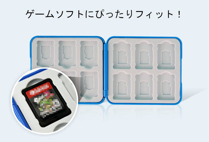 LINE FRIENDS N-Switch® 12ゲームケース N-Switch®ゲームソフト専用収納ケース【チョコ】
