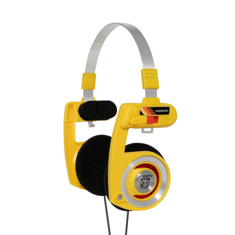 ModRetro Koss Porta Pro イエロー【2個以上まとめ買い送料無料対象商品】