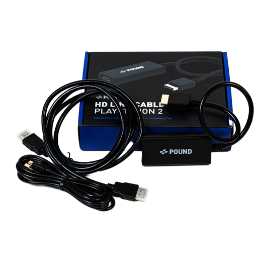 Pound HD Link Cable for PlayStation2 / PlayStation1 HDMI接続でレトロプレイステーションを蘇らせる！