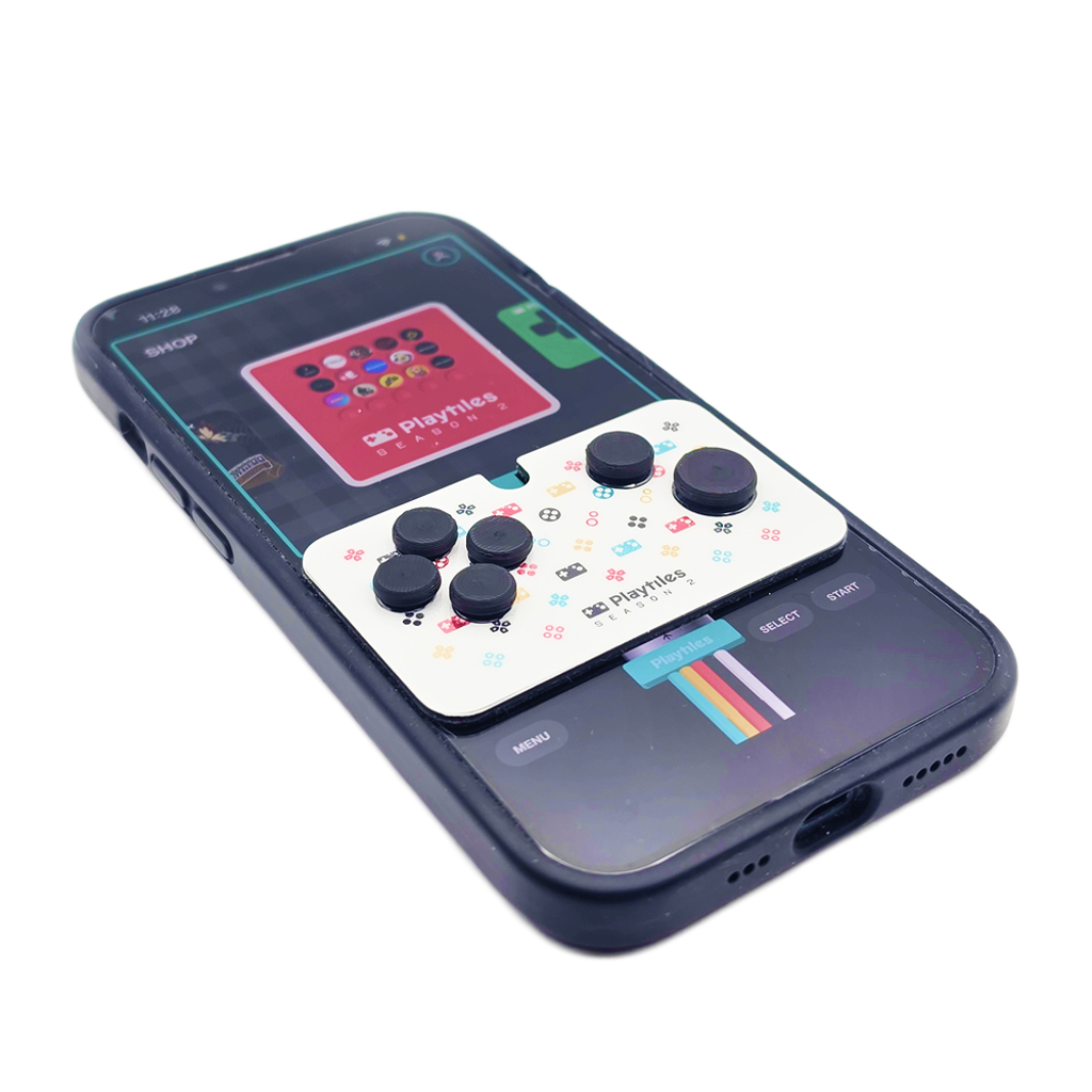 Playtiles プレイタイルズ シーズン2パック｜iOS/Android スマホ用 貼り付け式コントローラー 物理ボタン搭載 電子部品不要 ゲーム続々配信24タイトルに対応【フランス製】【送料無料】