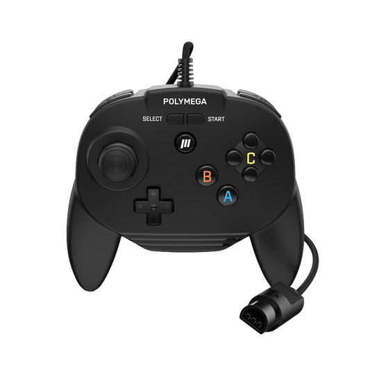Polymega RC05 ニンテンドー64互換 有線コントローラー ランブル/メモリパック対応 2.4mケーブル [EM05モジュール同梱版と同仕様] PM-RC05-01