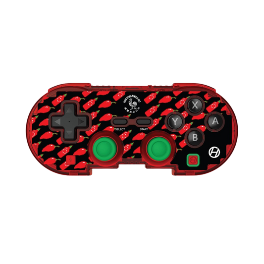 Hyperkin 限定版 ピクセルアート Bluetooth ワイヤレスゲームコントローラー｜公式シラチャ（レトロペッパー）エディション