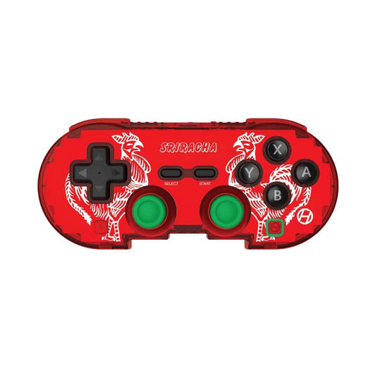 Hyperkin 限定版 Bluetooth ワイヤレスコントローラー｜ピクセルアートデザイン＆公式Srirachaツインルースターモチーフ