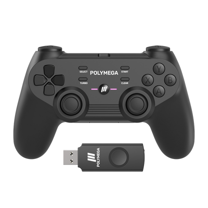 Polymega WC02 ワイヤレスコントローラー USBレシーバー付属 [PM01ベースユニット同梱版と同仕様] PM-WC02-01